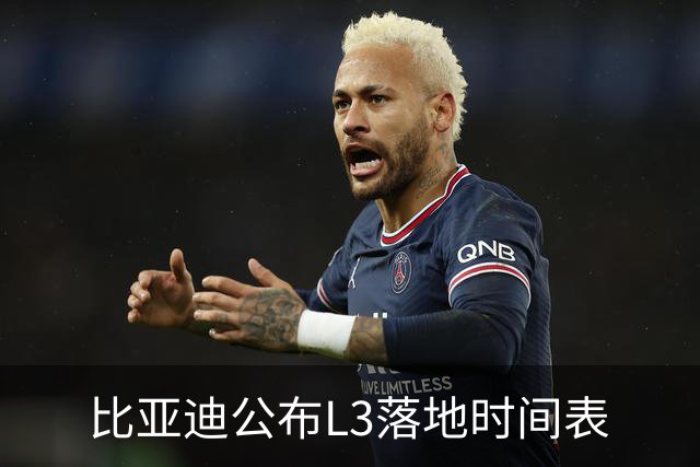 比亚迪公布L3落地时间表